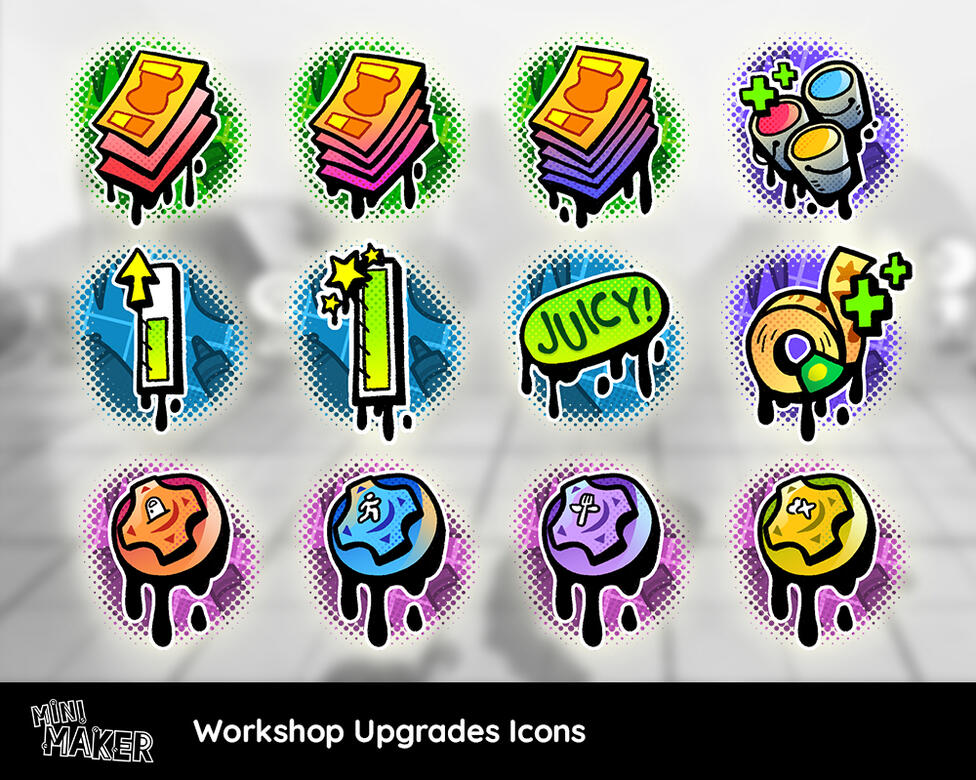 Workshop Upgrades Icons